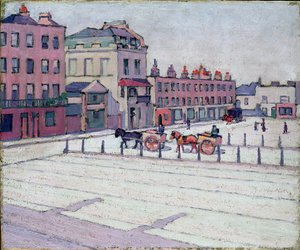 坎伯兰市场，北侧，1912年 作者 罗伯特·波希尔·贝文